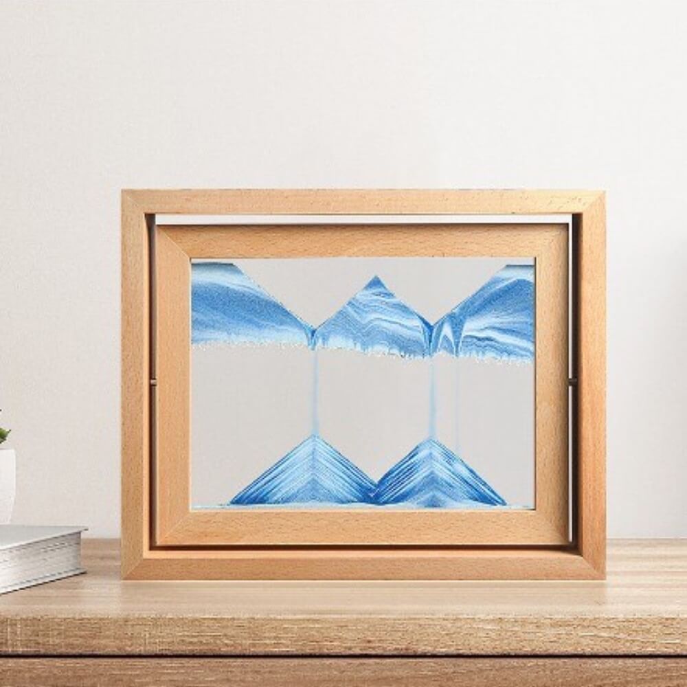 Kit de peinture sur sable en bois naturel - Décoration intérieure créative à faire soi-même pour les enfants