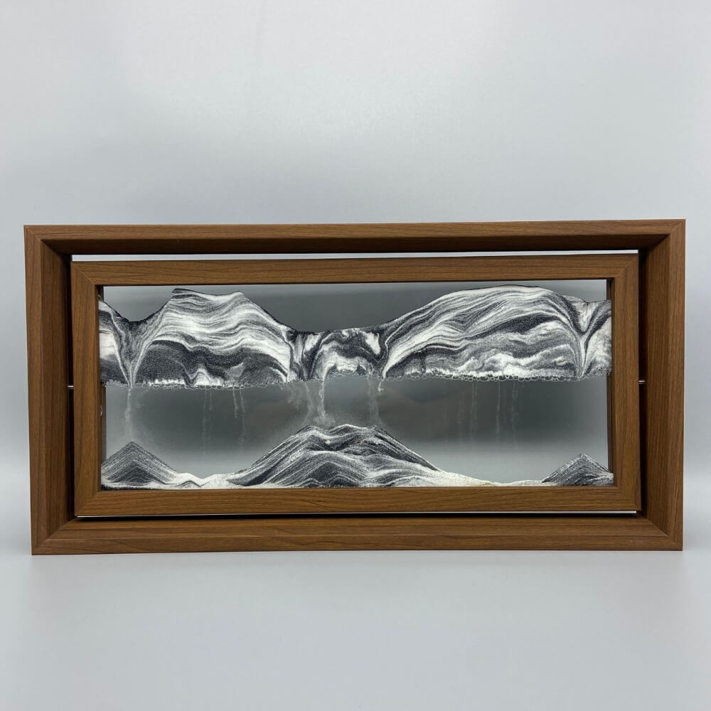 Kit de peinture sur sable en bois naturel - Décoration intérieure créative à faire soi-même pour les enfants