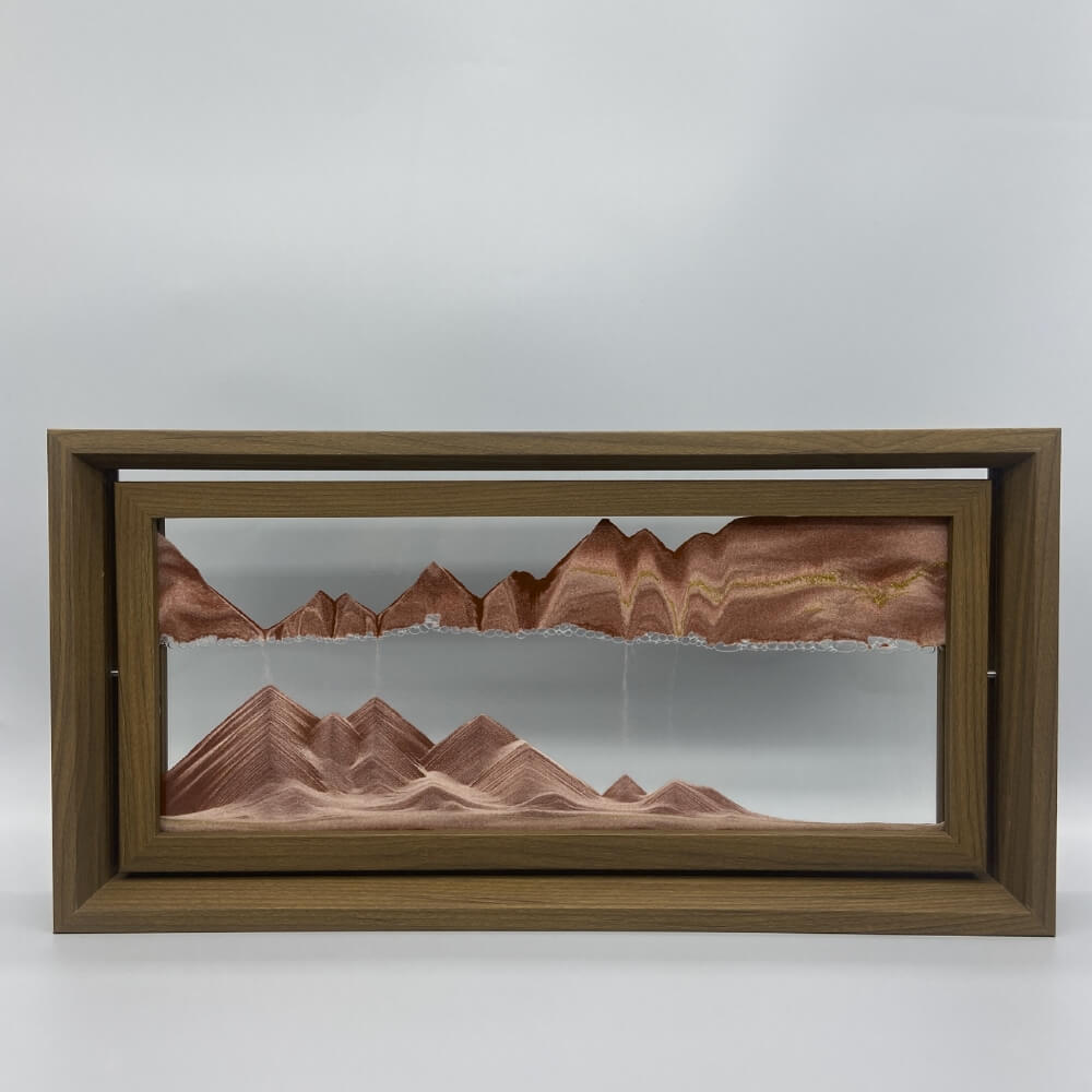 Kit de peinture sur sable en bois naturel - Décoration intérieure créative à faire soi-même pour les enfants