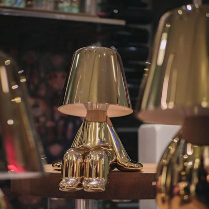 Lampe de bureau moderne pour bureau à domicile - Lampe LED élégante pour penseur