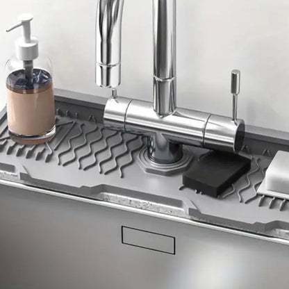 Aqua Slope Gummi Wasserhahn Spülmatte