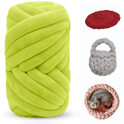 Fil à tricoter doux et jumbo – Fil épais pour couvertures et coussins