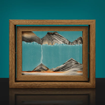 Kit de peinture sur sable en bois naturel - Décoration intérieure créative à faire soi-même pour les enfants