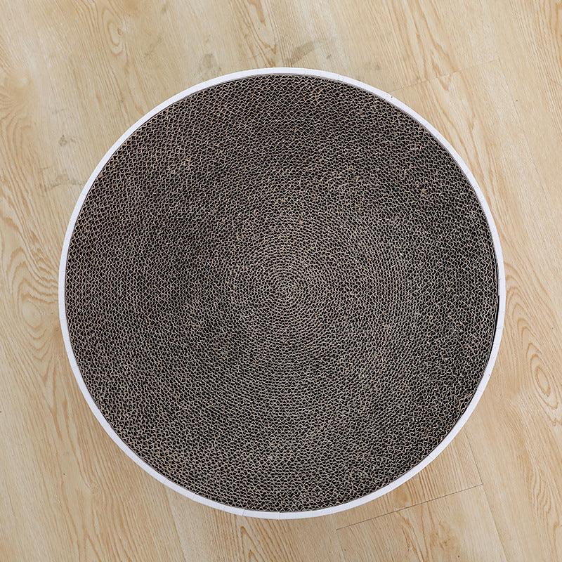 Griffoir durable pour chats et jouet à griffer ondulé