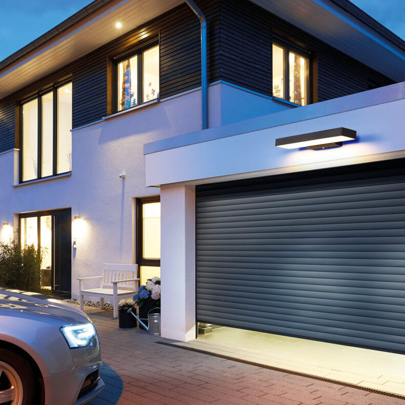 Applique murale extérieure à LED avec détecteur de mouvement - Éclairage de sécurité résistant aux intempéries