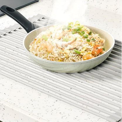 Edelstahl Geschirr-Trocknen Rollregal 