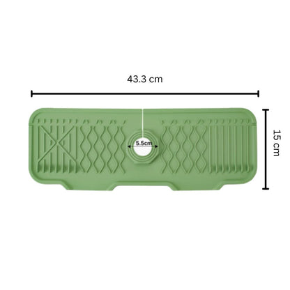 Aqua Slope Gummi Wasserhahn Spülmatte