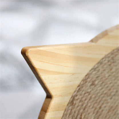 Wall Mounted Cat Scratching Post with Suction Cup Toy for Cats