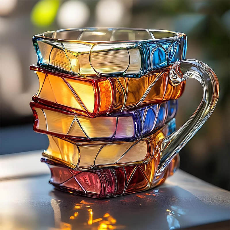 Handgemachte 3D Lese Freude Tasse - Original
