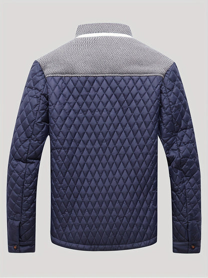 Leichte gesteppte Jacke für Herren – Warmer Komfort &amp; Moderner Casual-Stil