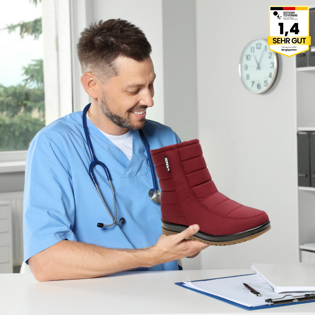 OrthoTerm - Schmerzstillende, wasserdichte, isolierte Stiefel für Herbst und Winter