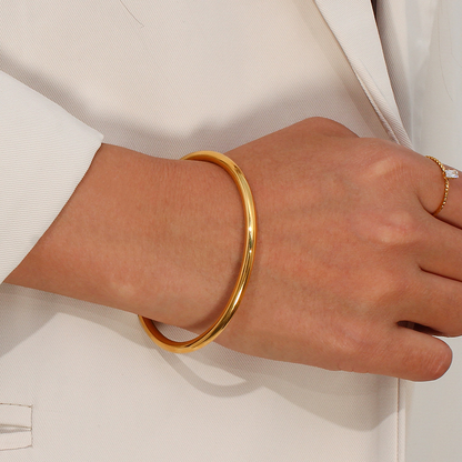 Alicia - Gold Bangle — bringing modern charm to your space.