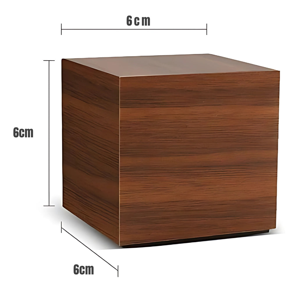 Stylish Digital Cube LED Alarm Clock with USB Charging & Snooze Feature