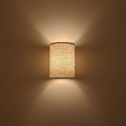 1+1 Gratis Stoff-Wandlampen