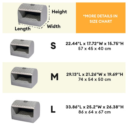 Lit pour chien portable semi-fermé avec toit, chaud et durable pour les animaux de compagnie