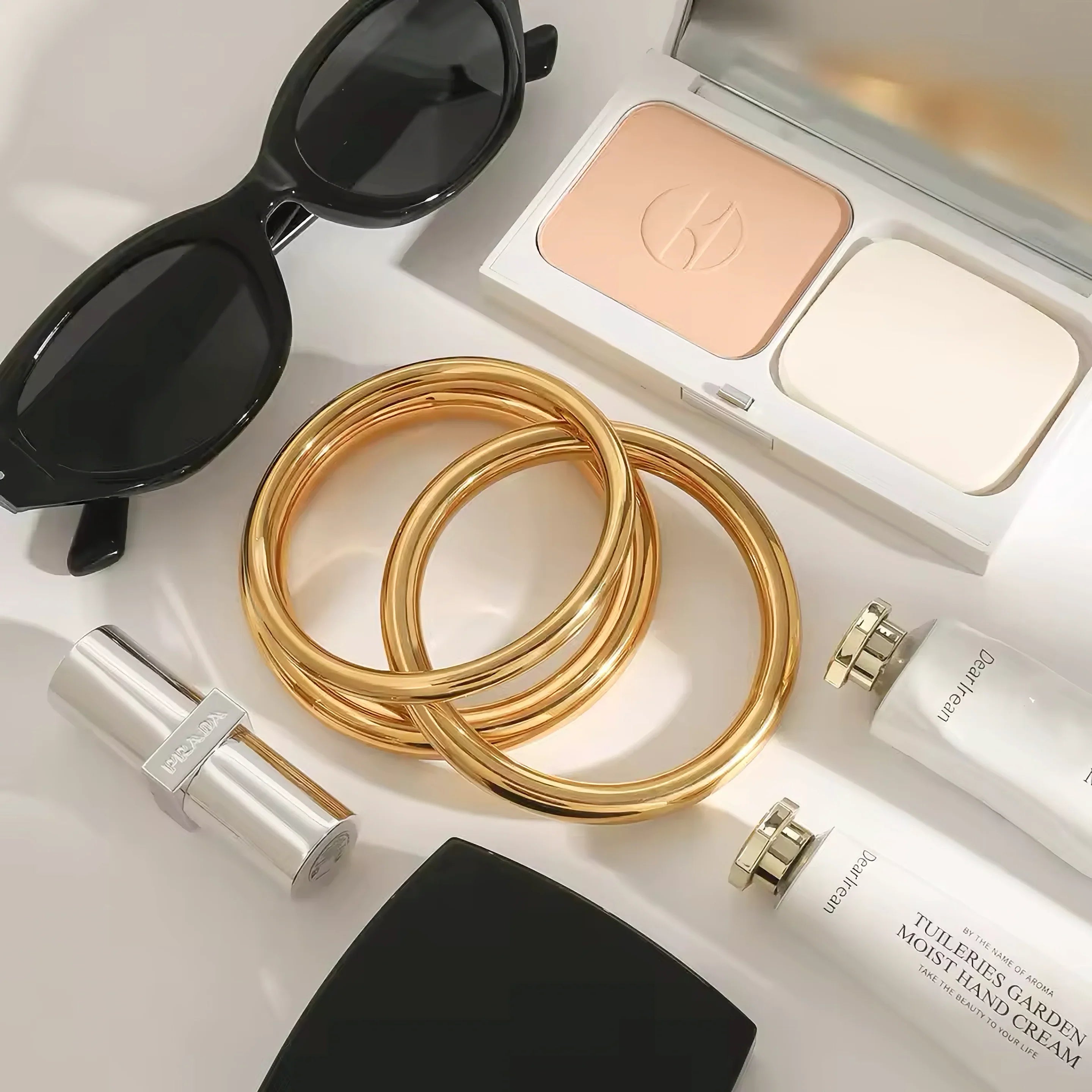 Freya - Smooth Gold Bangle — designed to inspire your lifestyle.