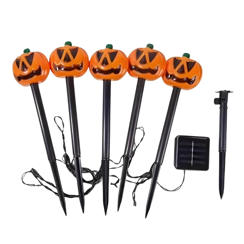 Éclairage extérieur | Alimentation solaire | LED | Éclairage de jardin d'Halloween | Lumières d'Halloween pour les travailleurs