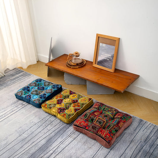 Coussin décoratif marocain à nouer, style marocain, pour la décoration intérieure