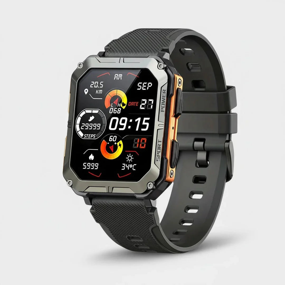 Smartwatch - Robustes Design - Gesundheitsüberwachung
