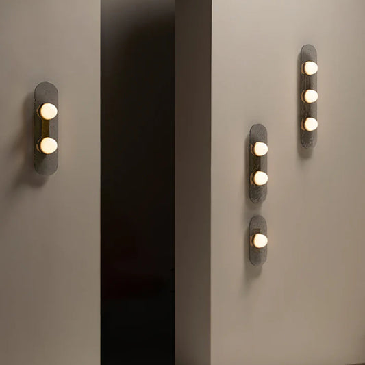 Applique murale moderne en verre pour la décoration du salon, de la chambre et du couloir