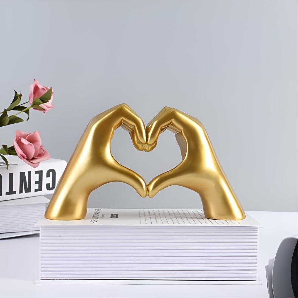 Affinity Love Hands Wall Art - Romantic Home Decor for Couples