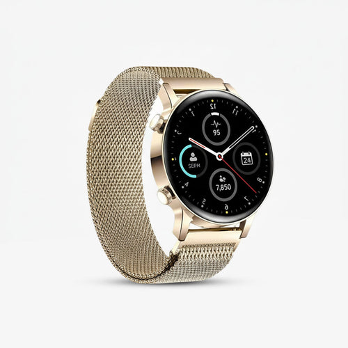 Montre connectée pour femme - Gesundheitsüberwachung - Nachrichtenbenachrichtigungen