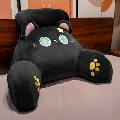 Cuddle Cushion: Ergonomic Reading Pillow for Back Support, Washable, Adjustable for Beds & Sofas