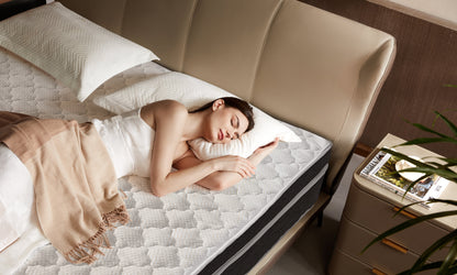 Matelas hybride de luxe pour un confort et un soutien ultimes - Taille britannique