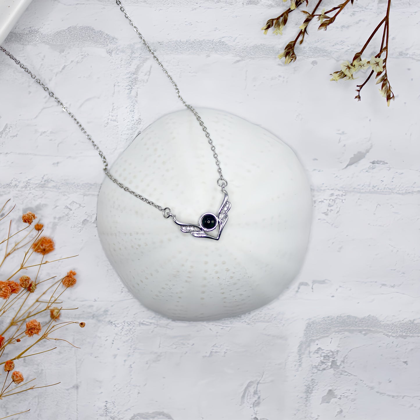 Crystal Angel Wings Projection Necklace — perfect for those who value comfort and design.