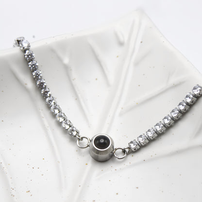 Bracelet de tennis à projection de diamants haut de gamme — conçu pour une qualité au quotidien.