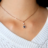 Globe Projection Charm Necklace — made with care and attention to detail.