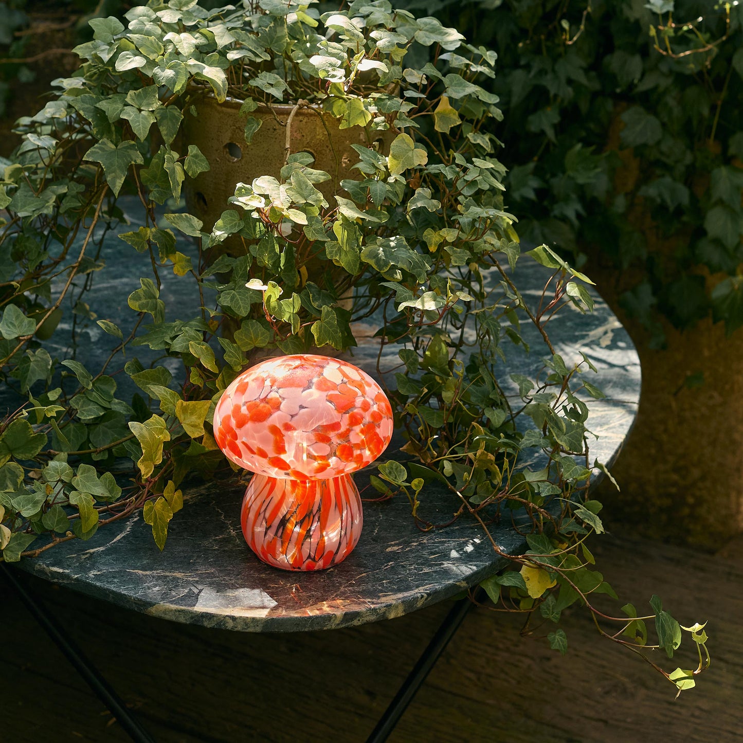 Lampe de table LED champignon portable sans fil - Veilleuse décorative