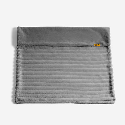 Lit orthopédique mini en peluche avec dossier pour petits chiens