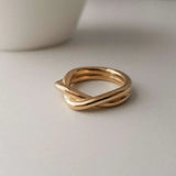 Lena - Twisted Gold Ring — designed to inspire your lifestyle.