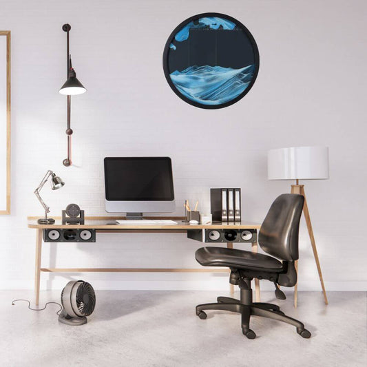 Black Wall Art Mount - Stylish Home Decor for Artwork Display