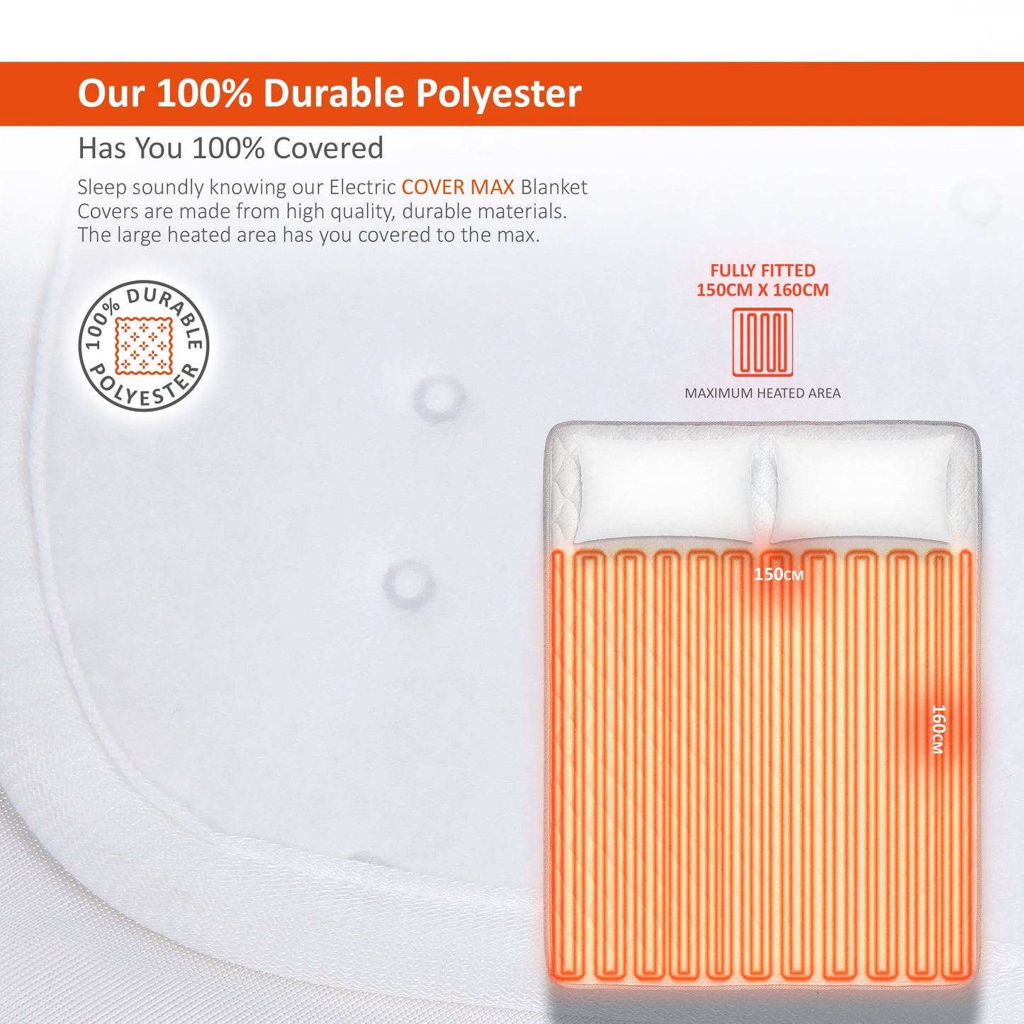 Couverture chauffante douce pour plus de chaleur et de confort