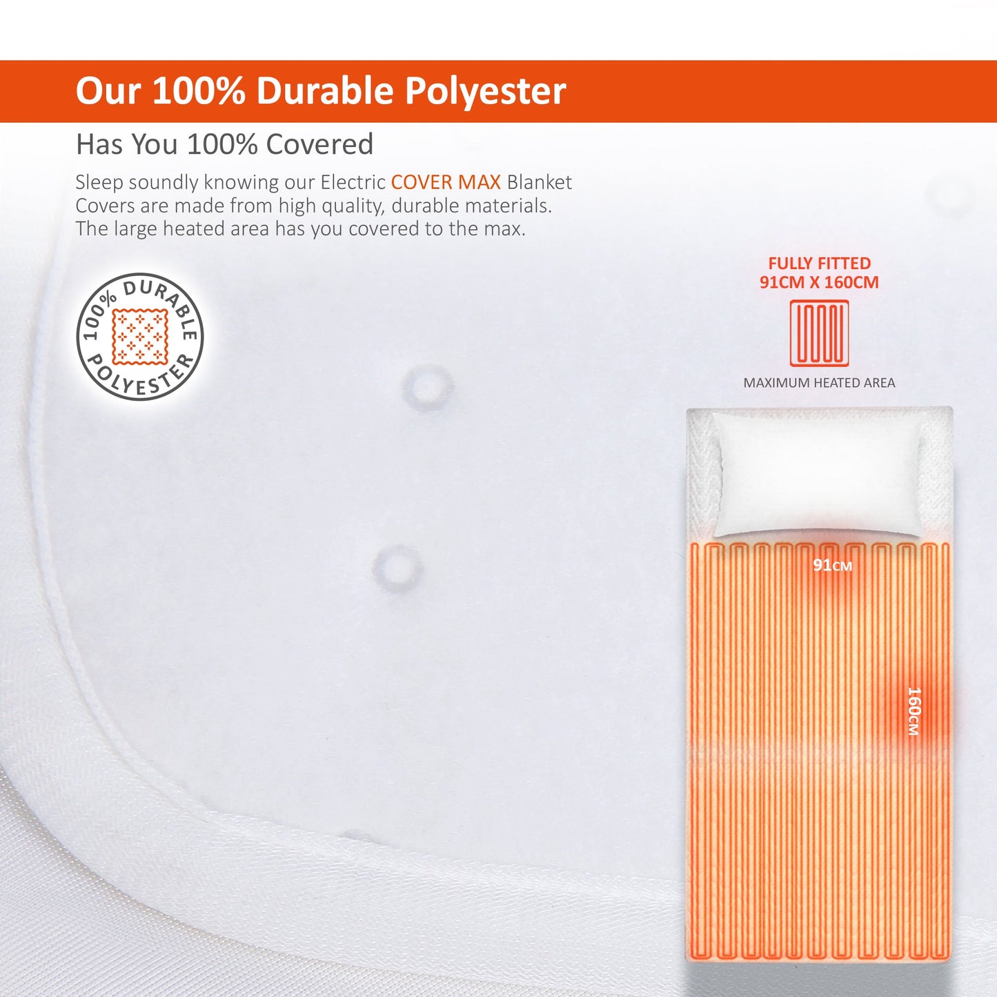 Couverture chauffante douce pour plus de chaleur et de confort