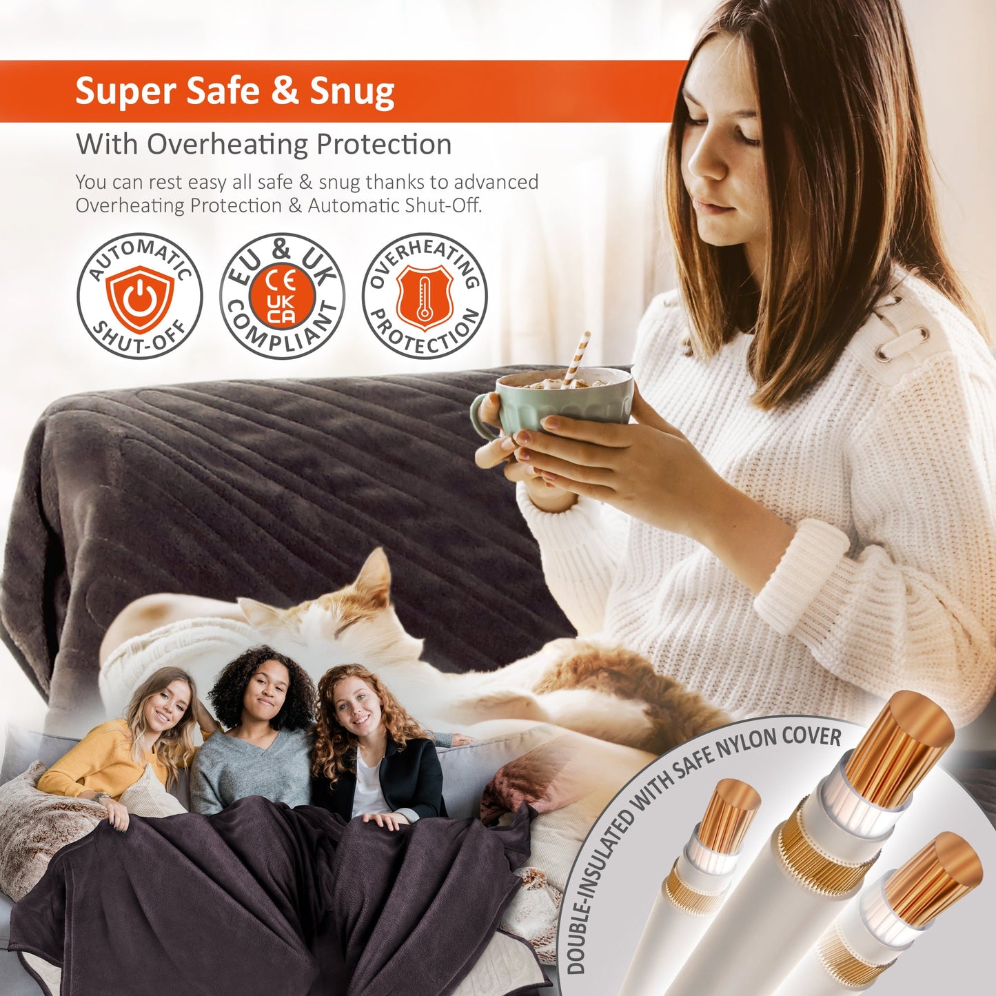 Minuterie de contrôleur numérique de chauffage électrique, 9 températures, fonctionnement automatique 120W