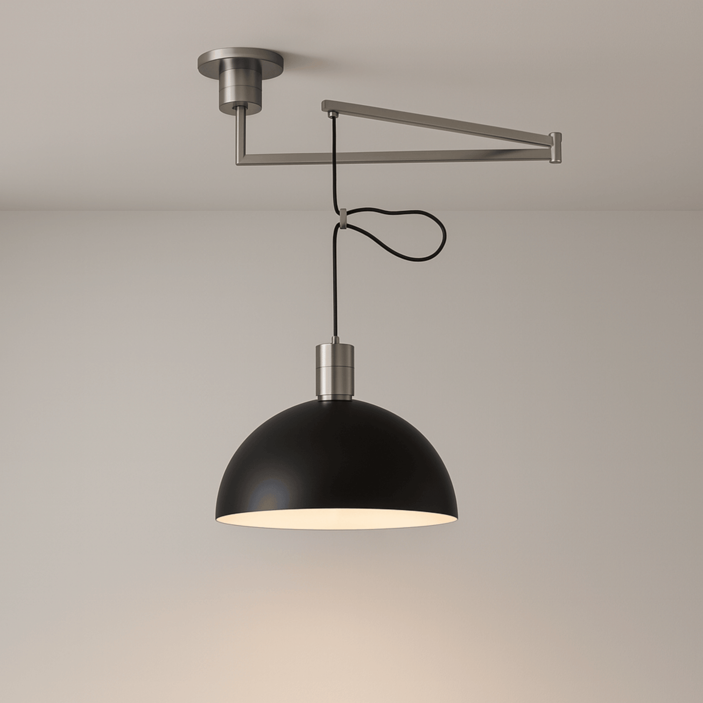 Verstelbare Swing-Arm Hanglamp voor Keuken, Eetkamer of Woonkamer - Moderne Plafondlamp