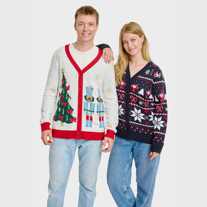 Der Nussknacker Weihnachtscardigan – Hommes