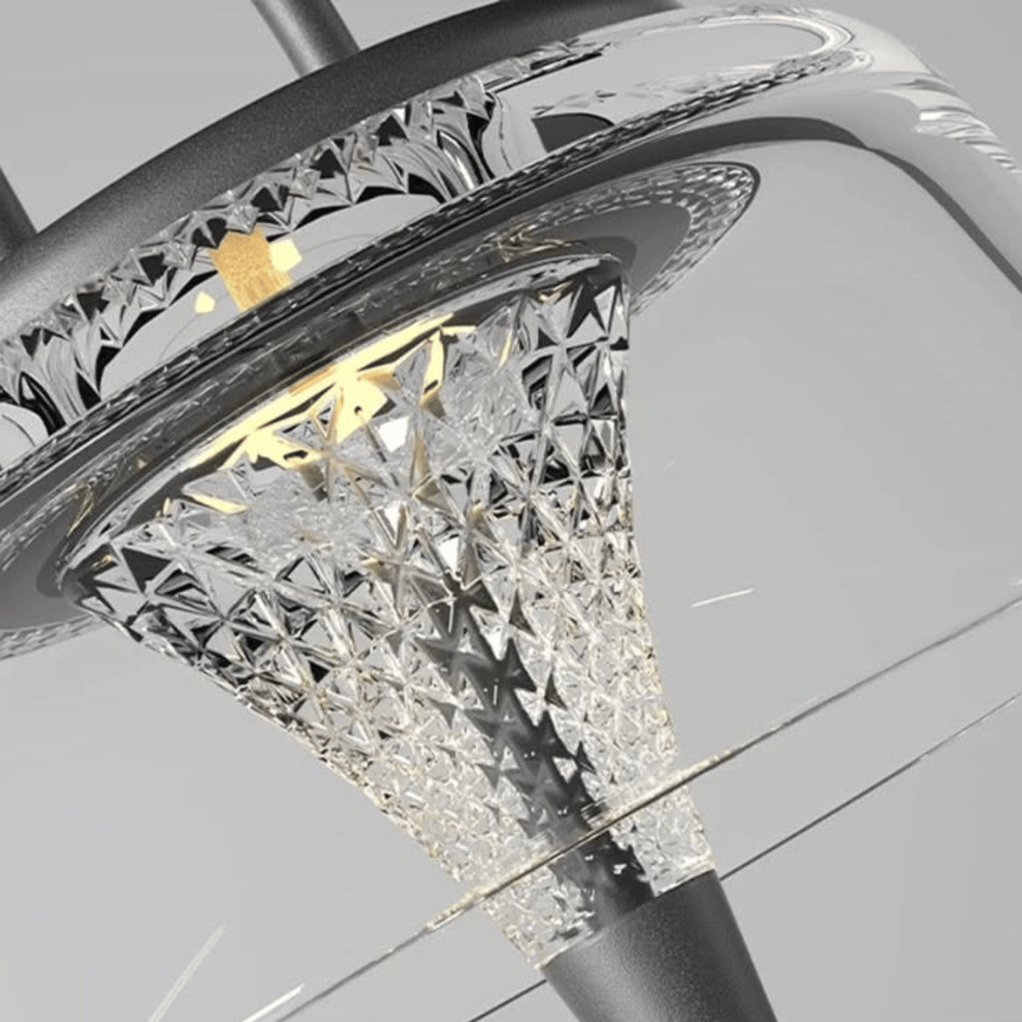 Lanterne LED d'extérieur pour le camping, le jardin et l'éclairage de secours - Alimentation solaire