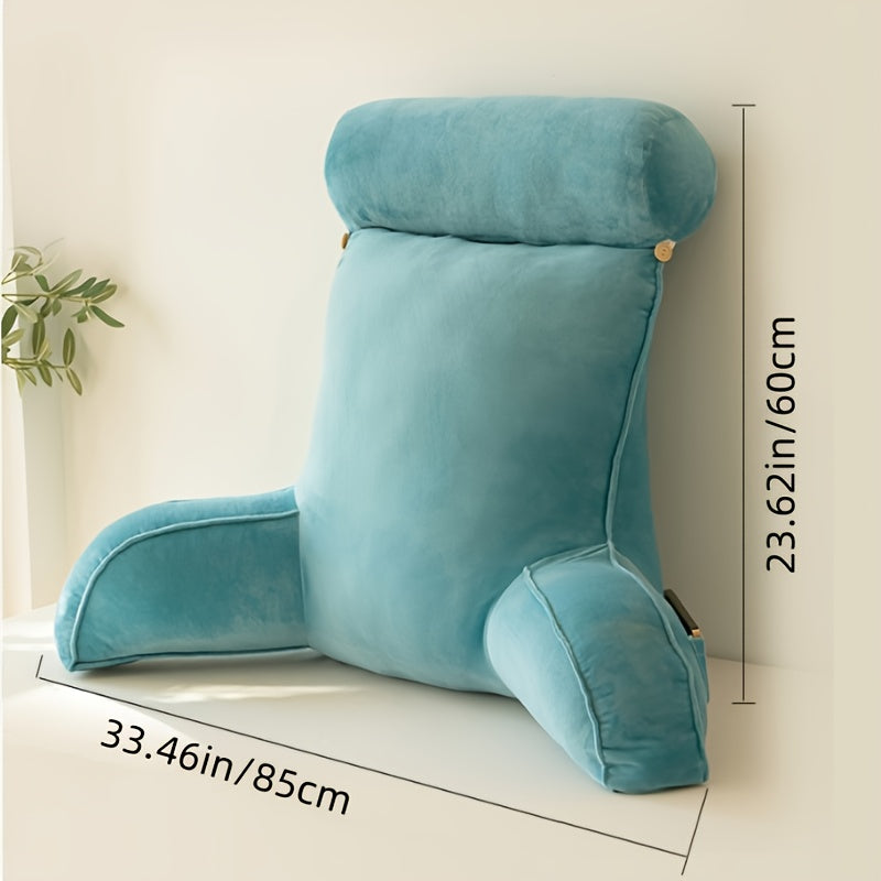 Cuddle Cushion - Ergonomic Back Support Pillow for Reading, Soft Large Cushion for Beds & Sofas