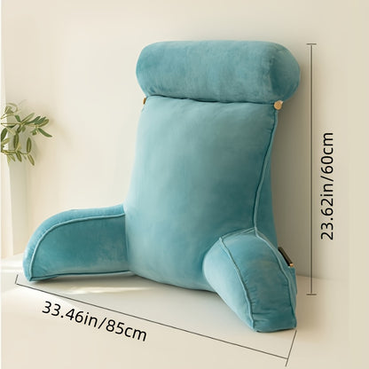 Cuddle Cushion - Ergonomic Back Support Pillow for Reading, Soft Large Cushion for Beds & Sofas