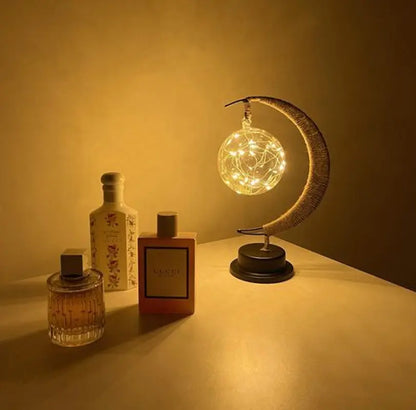 Lampe de table Lune pour salon - Veilleuse élégante et décoration intérieure
