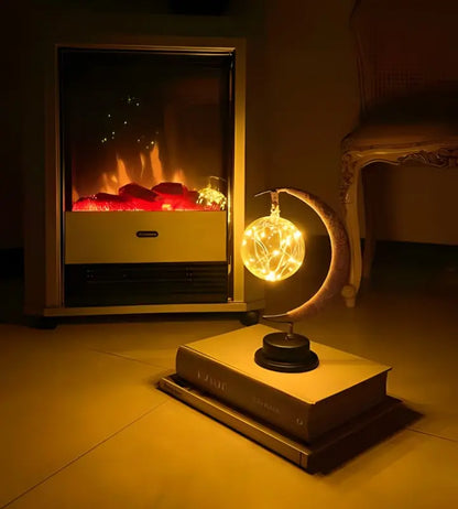 Lampe de table Lune pour salon - Veilleuse élégante et décoration intérieure