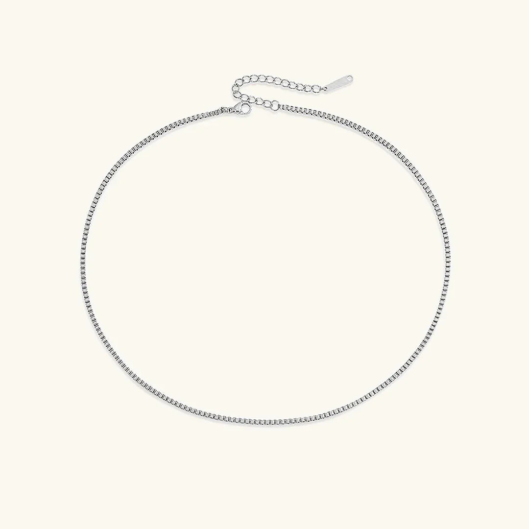 Jocelyn - Box Chain Necklace — crafted for everyday quality.