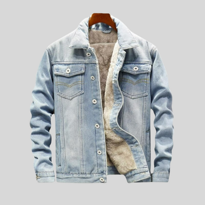 Elias Herren Denimjacke – Classique Denim-Oberbekleidung | Zeitloser lässiger Look