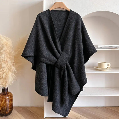 Luxueuze Poncho Winddichte Sjaaljas