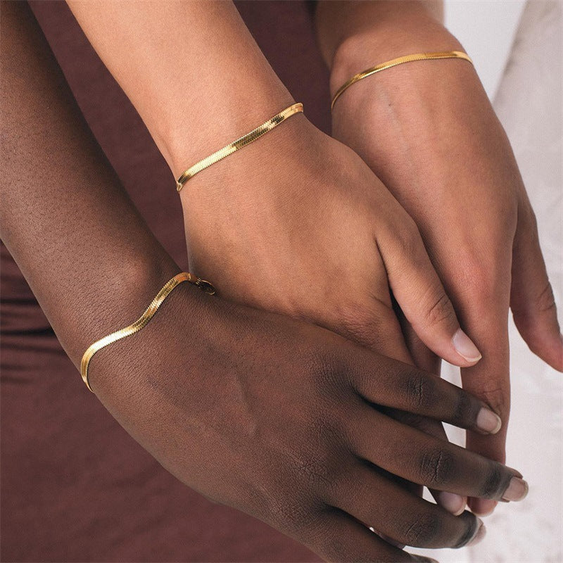 Mara - Bold Herringbone Bracelet — designed to inspire your lifestyle.