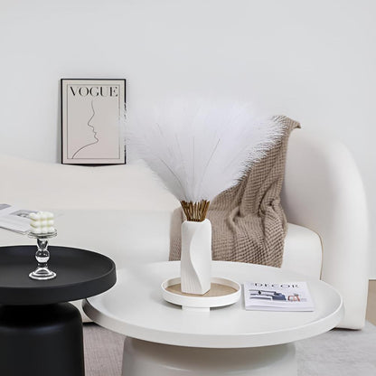 3 Pcs Faux Pampas Grass Stems for Home Decor | Boho Style